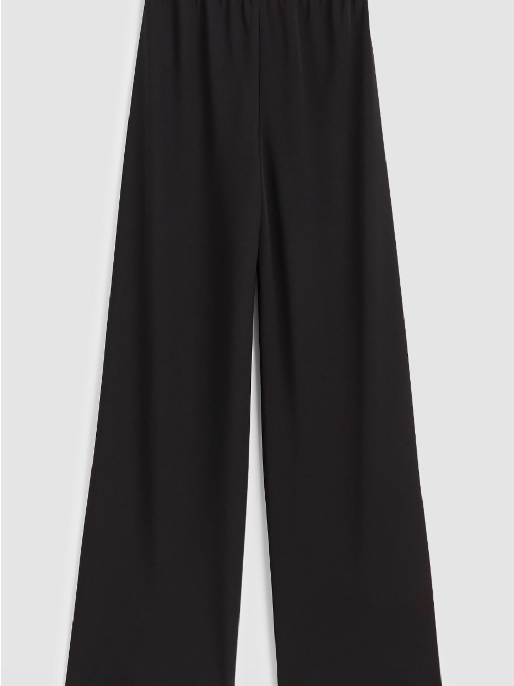 Madewell Black Wide-Leg High-Rise Pants